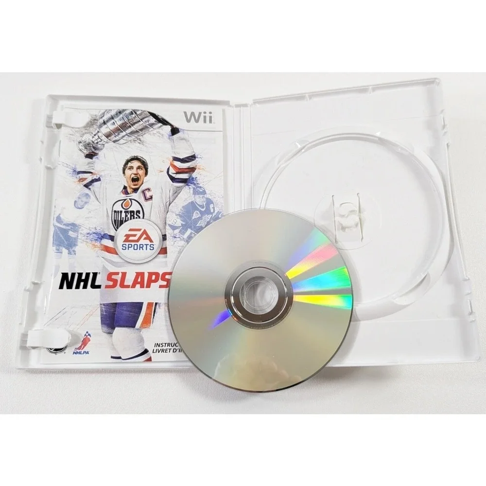 NHL Slapshot Nintendo Wii Game EA Sports Wayne Gretzky Complete CIB RVL-SHYE-USA